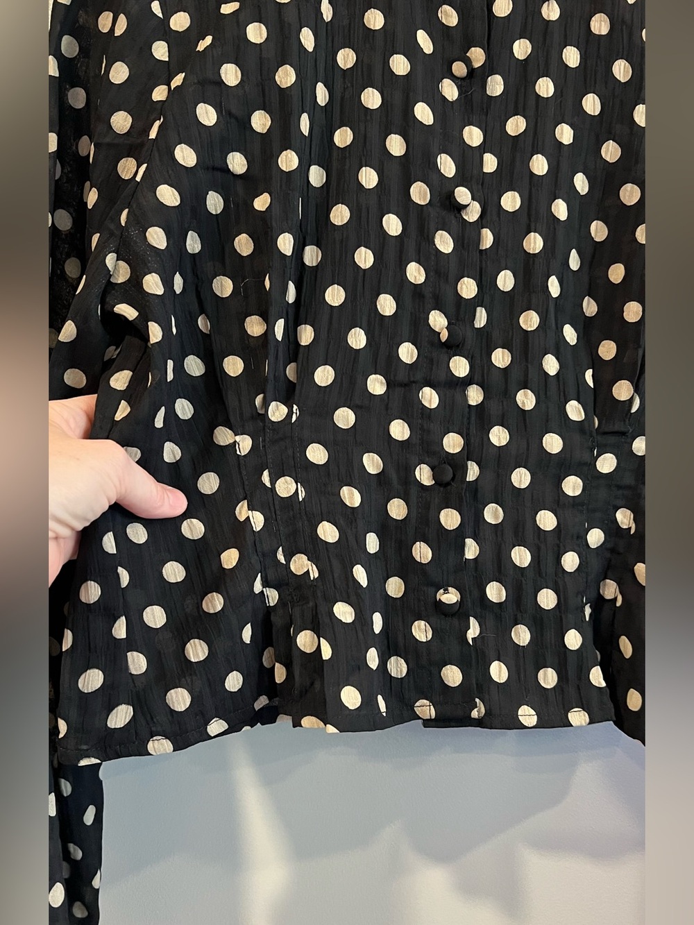 Farrow polka dot blouse - Picture 3 of 7